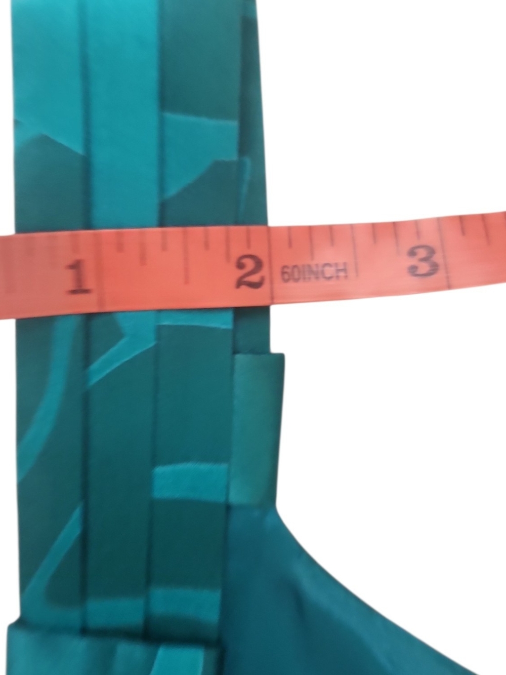 Ann Taylor Sleeveless Square Neckline Teal Green Silk Tropical Print Dress Size6 - Picture 5 of 13